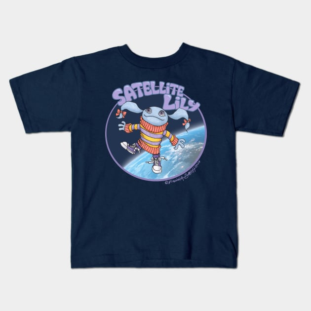 Satellite Lily Kids T-Shirt by GenuineGinnie